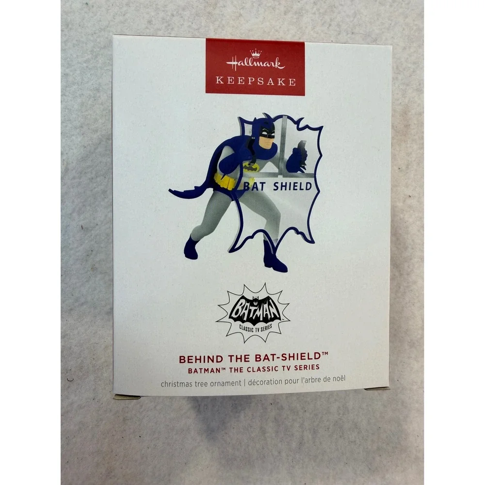 Hallmark Keepsake 2025 Batman Classic TV Series Behind the Bat-Shield Ornament